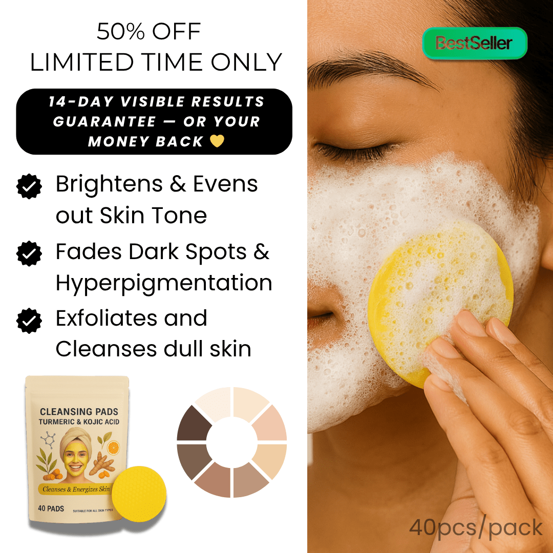 Brightening Turmeric Pads - Stella Beauty