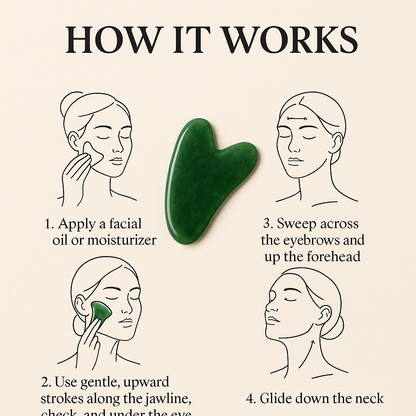 Jade Gua Sha Massager