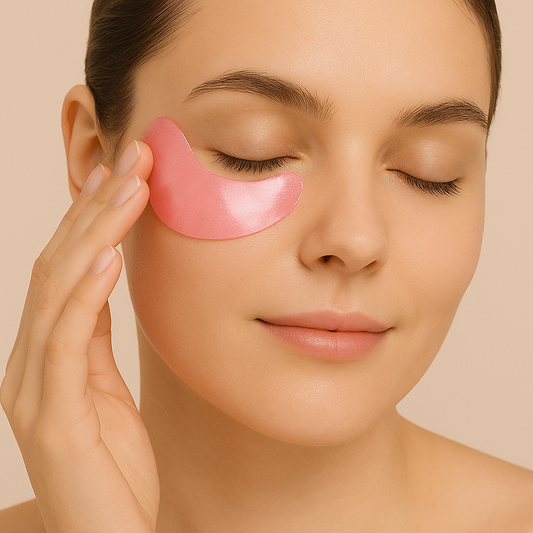 Rose Hyaluronic Eye Masks
