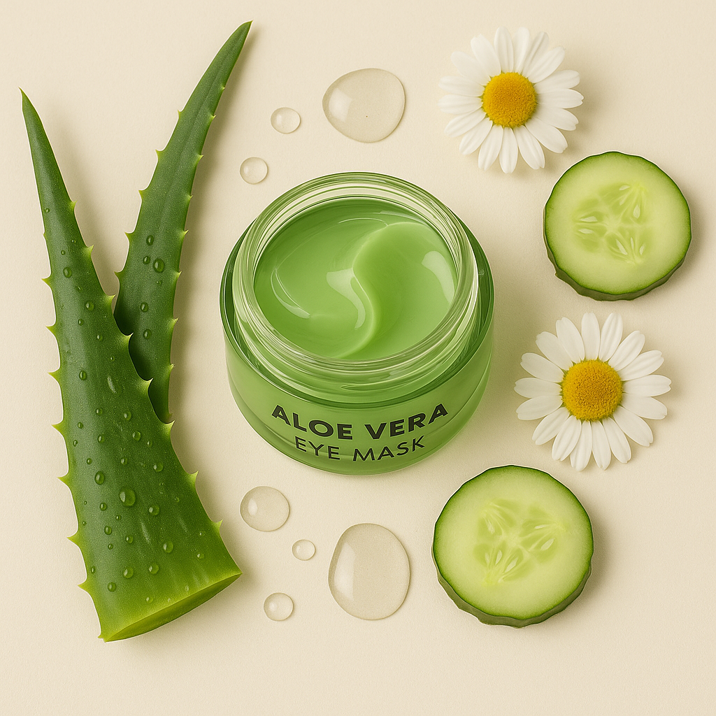 Aloe Vera Collagen Eye Mask - Stella Beauty