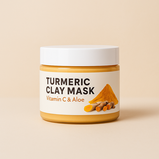 Turmeric Clay Mask Hydrating Moisturizing - Stella Beauty