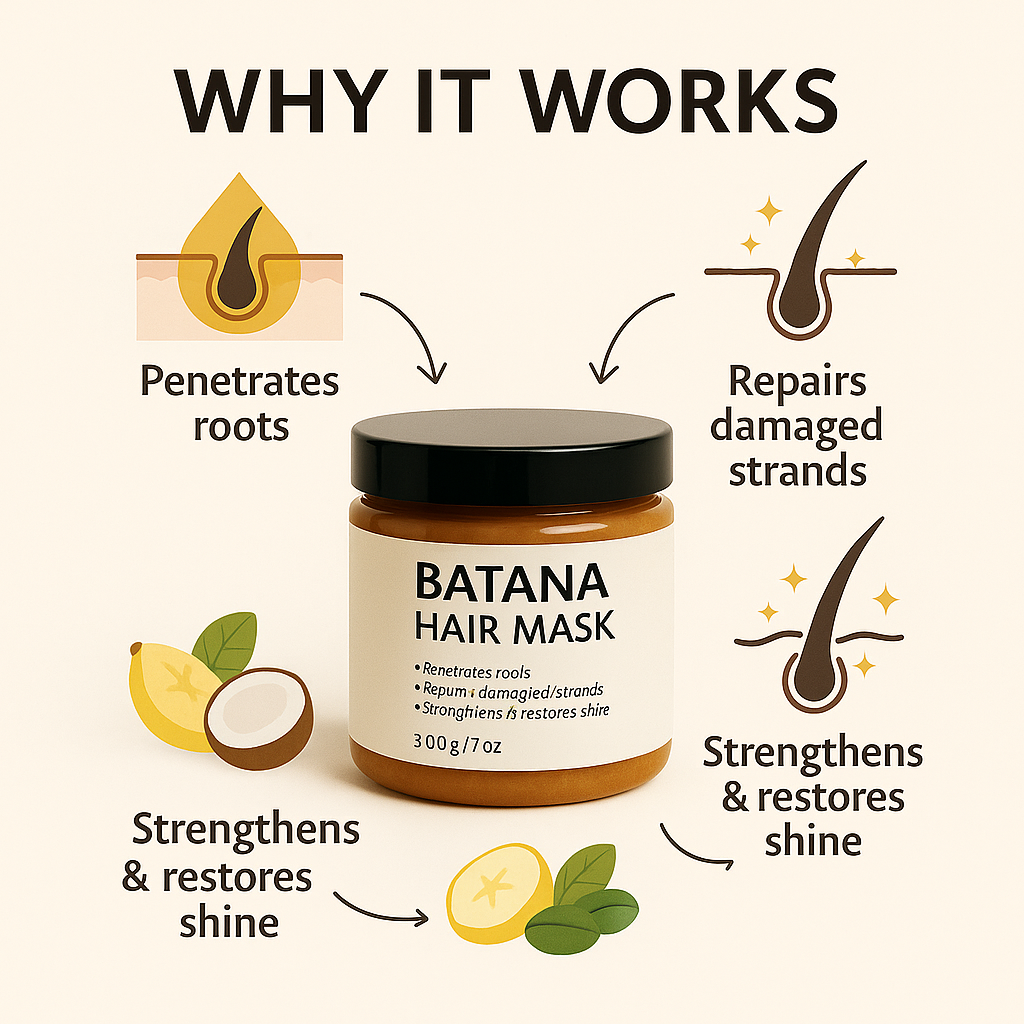 Batana Hair Mask - Stella Beauty