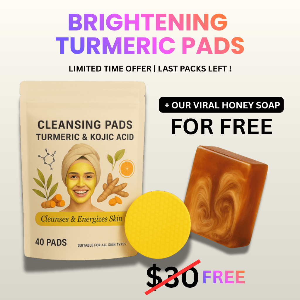 Brightening Turmeric Pads - Stella Beauty