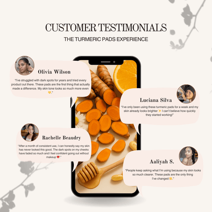 Brightening Turmeric Pads - Stella Beauty