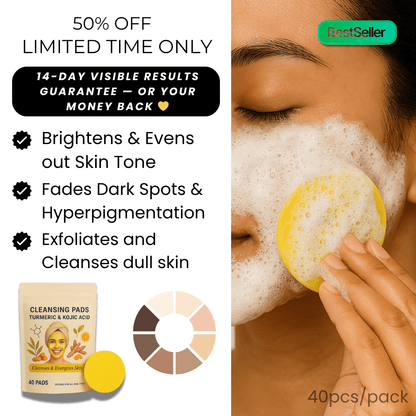 Brightening Turmeric Pads - Stella Beauty