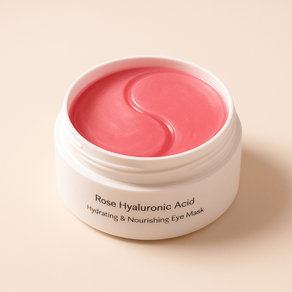 Rose Hyaluronic Eye Masks - Stella Beauty
